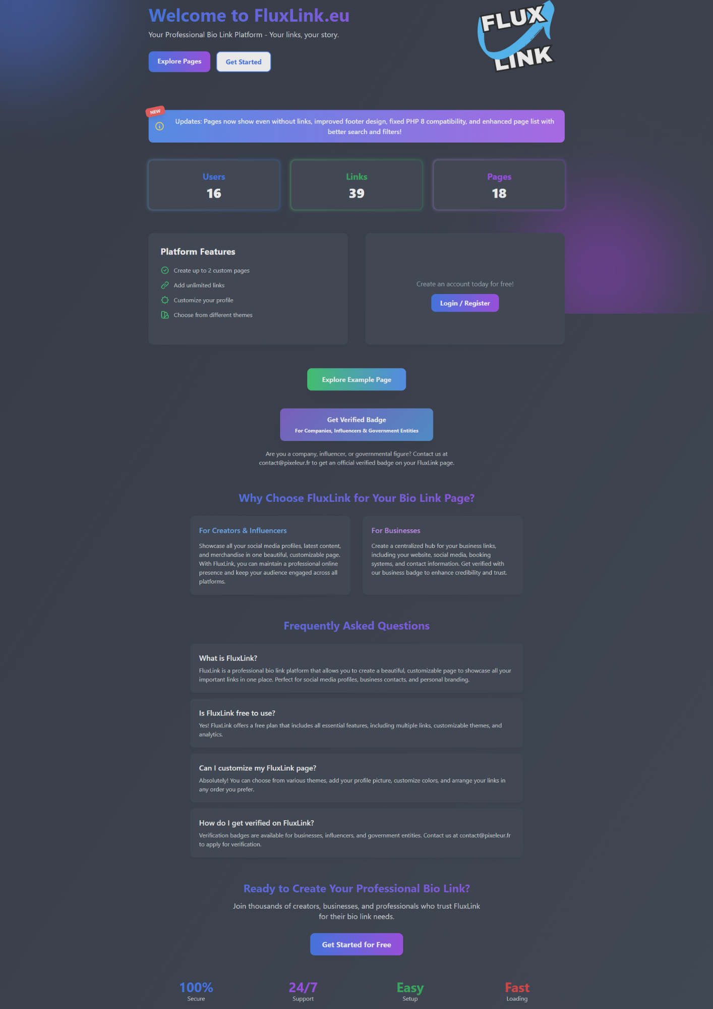 Fluxlink.eu